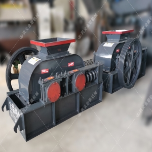 2PG250x250小型對輥破碎機發貨圖片_發往云南瑞麗_實驗室用