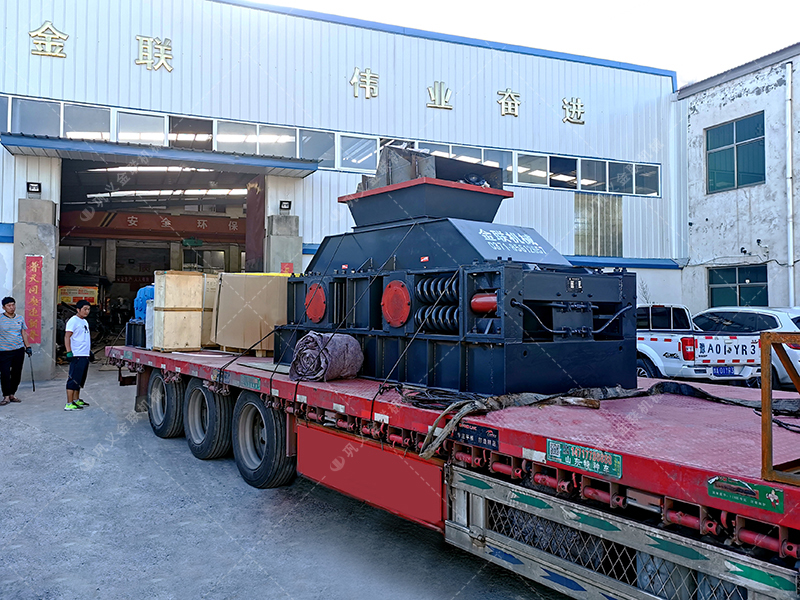 2PG1200x800半自動液壓對輥破碎機 大型破碎機發貨