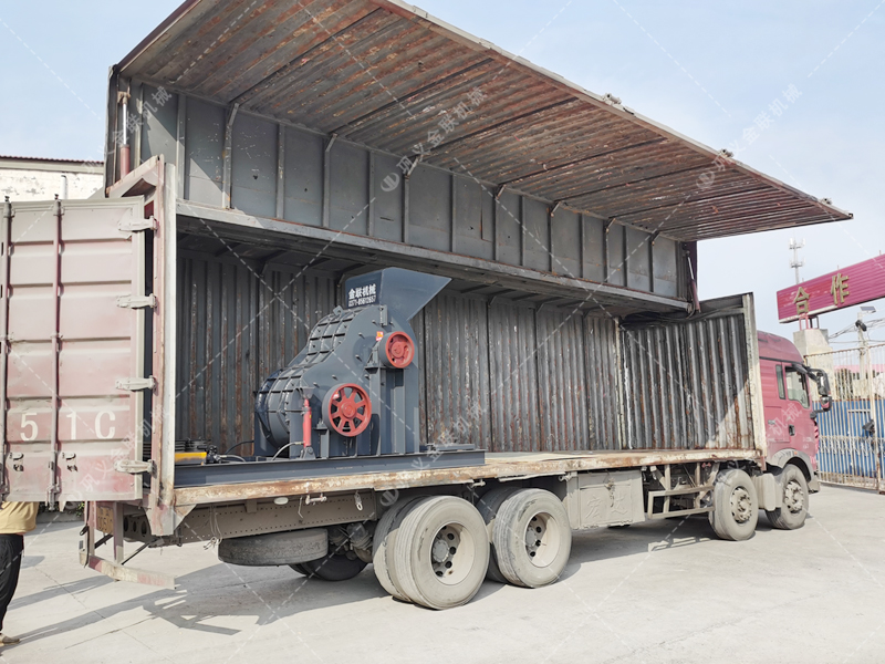 SCF1100X1000大型雙級粉碎機(jī)發(fā)貨圖片_發(fā)往甘肅平陽_破碎煤矸石