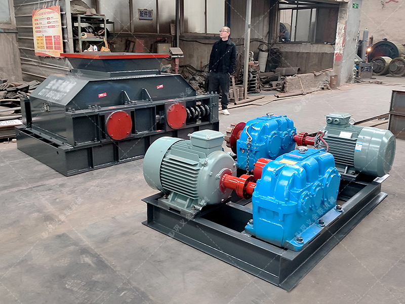 2PGC600X750雙齒輥破碎機發(fā)貨圖片_發(fā)往湖南婁底_破碎煤塊