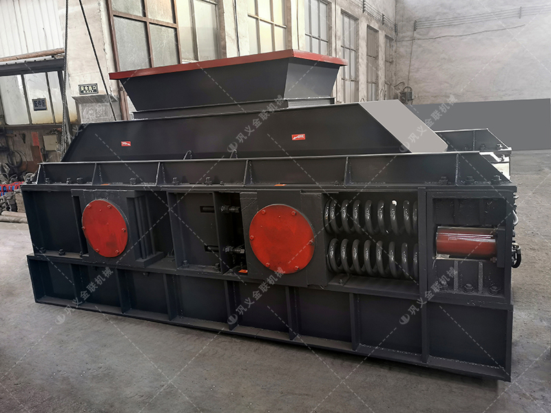 2PG1508大型對輥破碎機發貨圖片_發往廣東清遠_破碎石英砂 2PG1508大型對輥破碎機發貨圖片_發往廣東清遠_破碎石英砂