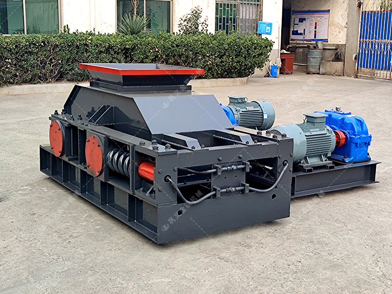 2PG800X600對輥破碎機發貨圖片_發往重慶_鵝卵石制砂